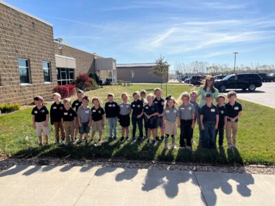 Sts. Peter and Paul School Kindergarteners Experience Health and Wellness Fun at Memorial Hospital